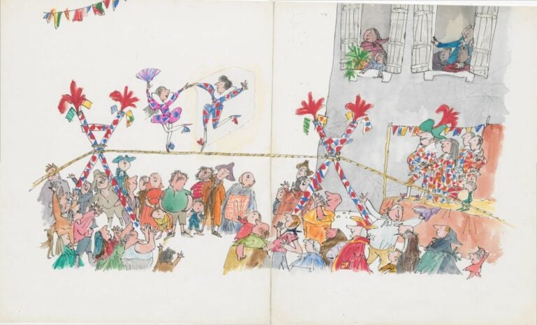 Angelo (1970) &copy; Quentin Blake