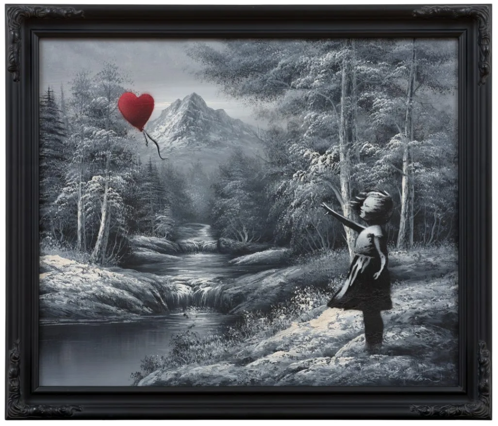 Un Banksy da 18 milioni di dollari venduto in un'asta esclusiva da Tiffany & Co. a New York