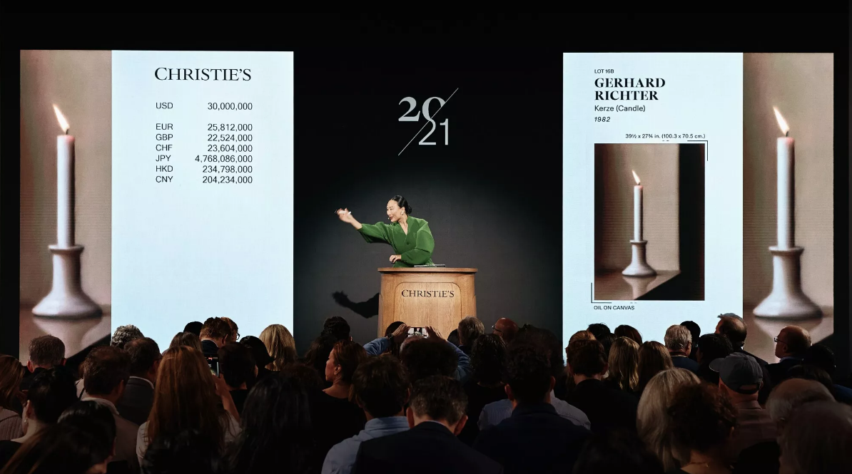 Christie's Marian Goodman's Richters 21st Century Evening Sale New York