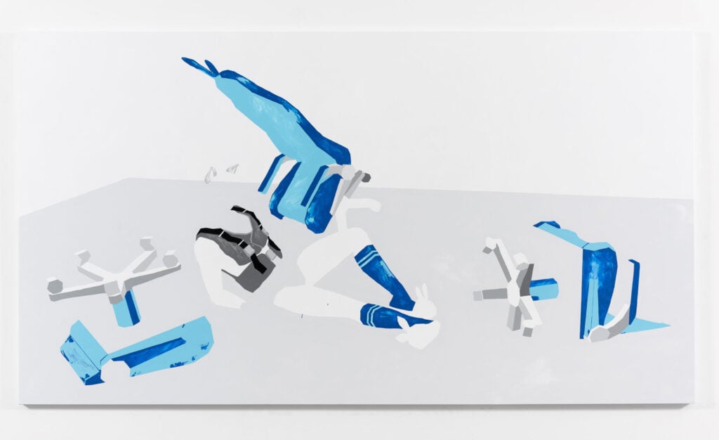 Federica Di Pietrantonio, Das Eismeer (office core), 2024. Courtesy the artist. Ph: Eleonora Cerri Pecorella