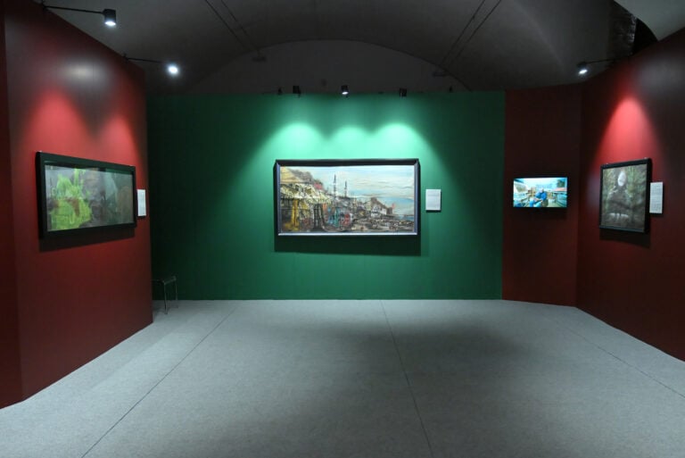 Dante Ferretti, con i miei occhi, installation view at Museo di San Salvatore in Lauro, 2026. Photo Valentina Sensi