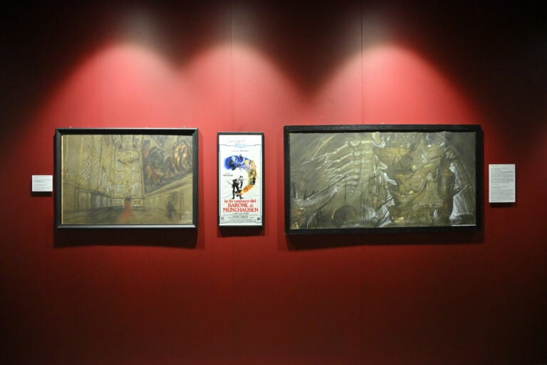 Dante Ferretti, con i miei occhi, installation view at Museo di San Salvatore in Lauro, 2026. Photo Valentina Sensi