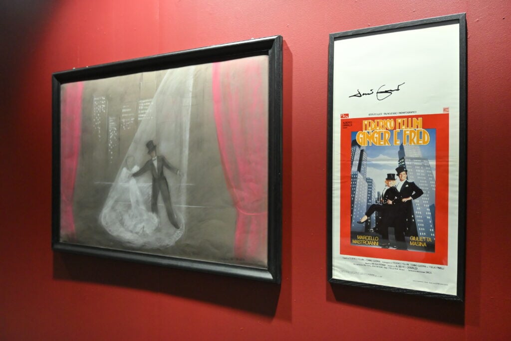 Dante Ferretti, con i miei occhi, installation view at Museo di San Salvatore in Lauro, 2026. Photo Valentina Sensi