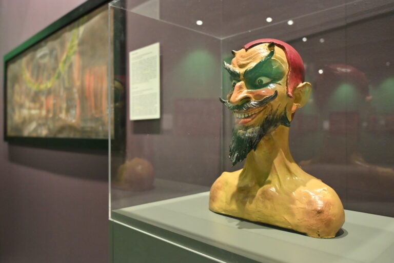 Dante Ferretti, con i miei occhi, installation view at Museo di San Salvatore in Lauro, 2026. Photo Valentina Sensi