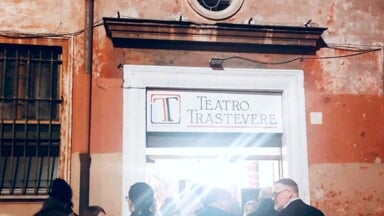 Facciata del Teatro Trastevere