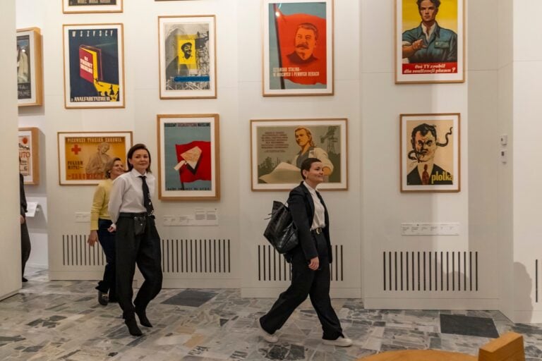 Poster Museum Varsavia. Photo Bartosz Bajerski