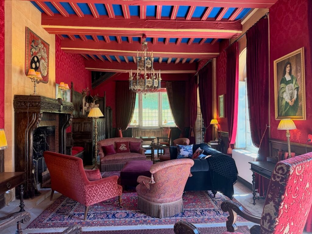 Francia. Castello di Boutemont. Le Salon Gothique. Photo Dario Bragaglia