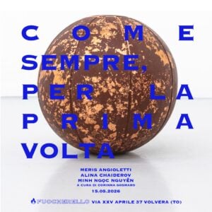 Come sempre per la prima volta
