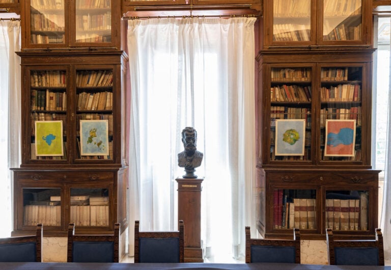 Luca Di Luzio - Atlas Ego Imago Mundi, Societ&agrave; Geografica Italiana, Roma, Installation view