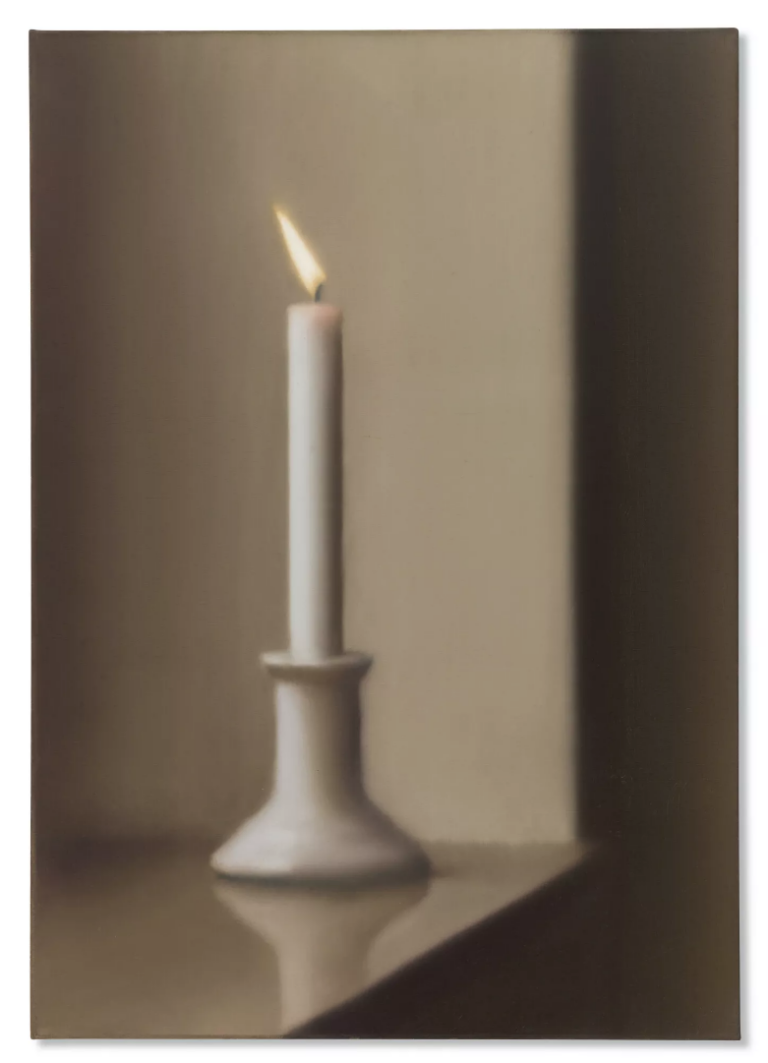 Gerhard Richter, Kerze (Candle), 1982. Courtesy Christie&rsquo;s Images Ltd.