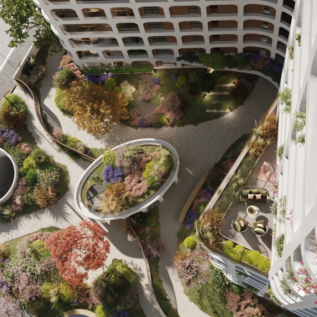 Giardino dall'alto