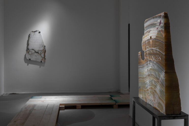 Gilda Lavia, Installation view Hydra's heads. Photo Giorgio Benni