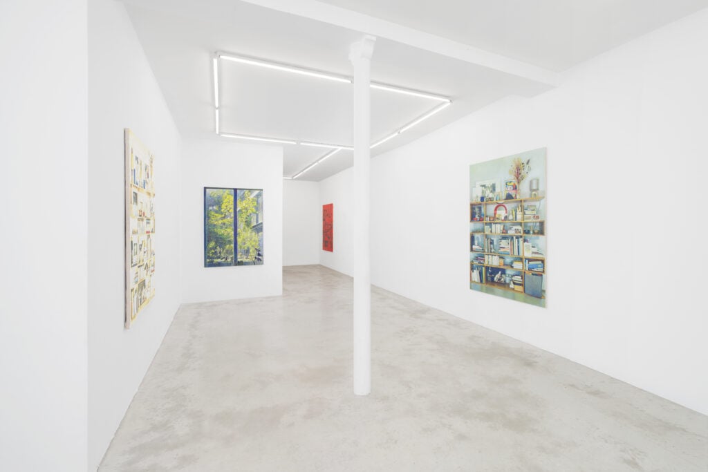 Guillaume Valenti, Système domestique, installation view, courtesy Parliament gallery, Parigi