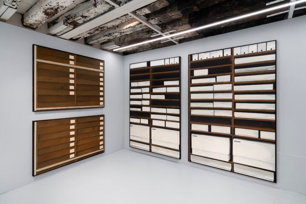 Hanna Rochereau, Data Divas, installation view, Mare Karina, Venezia, 2026. Photo Tiziano Ercoli
