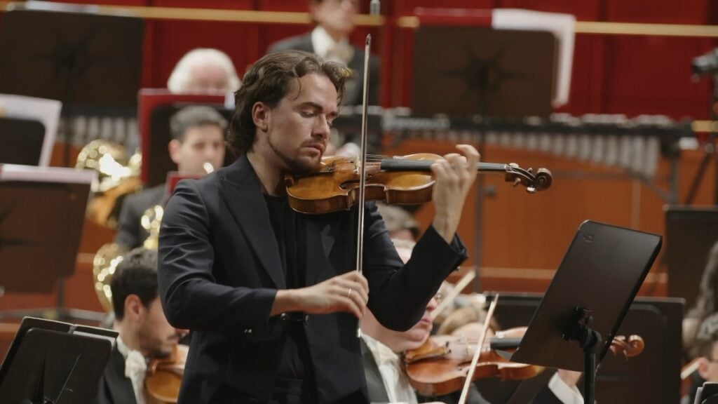 Il concerto all'Auditorium RAI di Torino - Il violinista Giuseppe Gibboni 