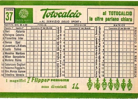 Quando il Totocalcio era la pi&ugrave; grande performance popolare italiana: 80 anni di un rito collettivo&nbsp;