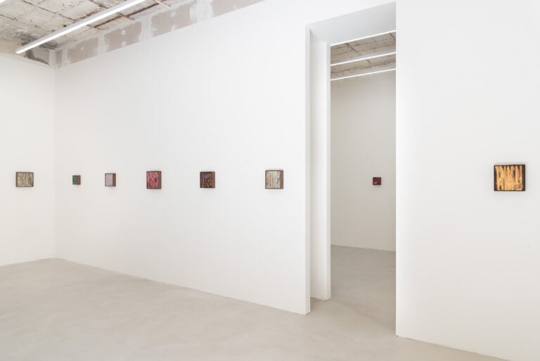 Erica Mahinay, Rhythms, T293, Roma, Installation View, foto Eleonora Cerri Pecorella
