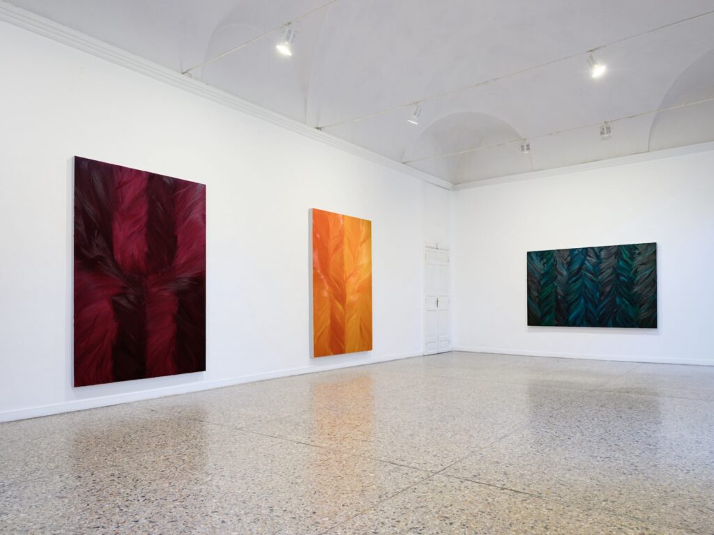 Jason Martin, Vertex, installation view at Christian Stein, Milano, 2026