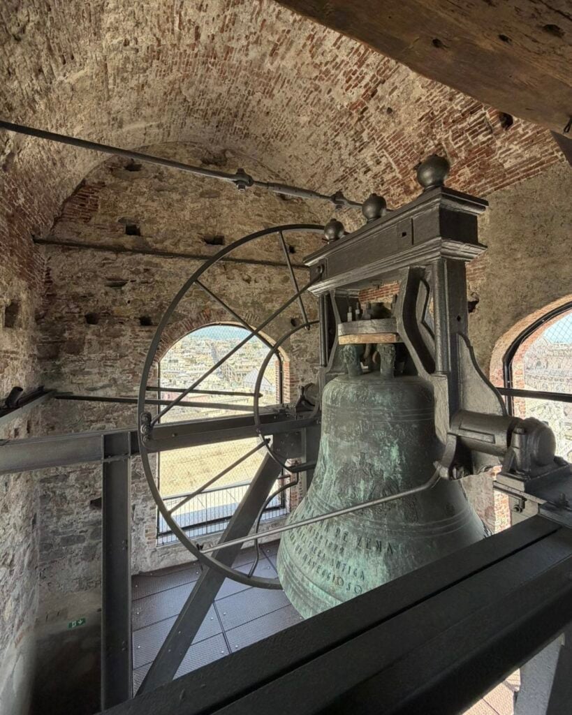 La campana della Torre Grimaldina
