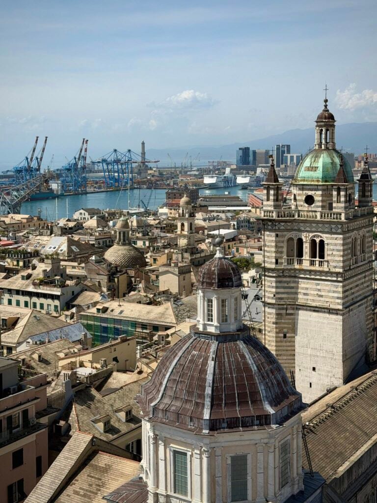 La vista dalla Torre Grimaldina