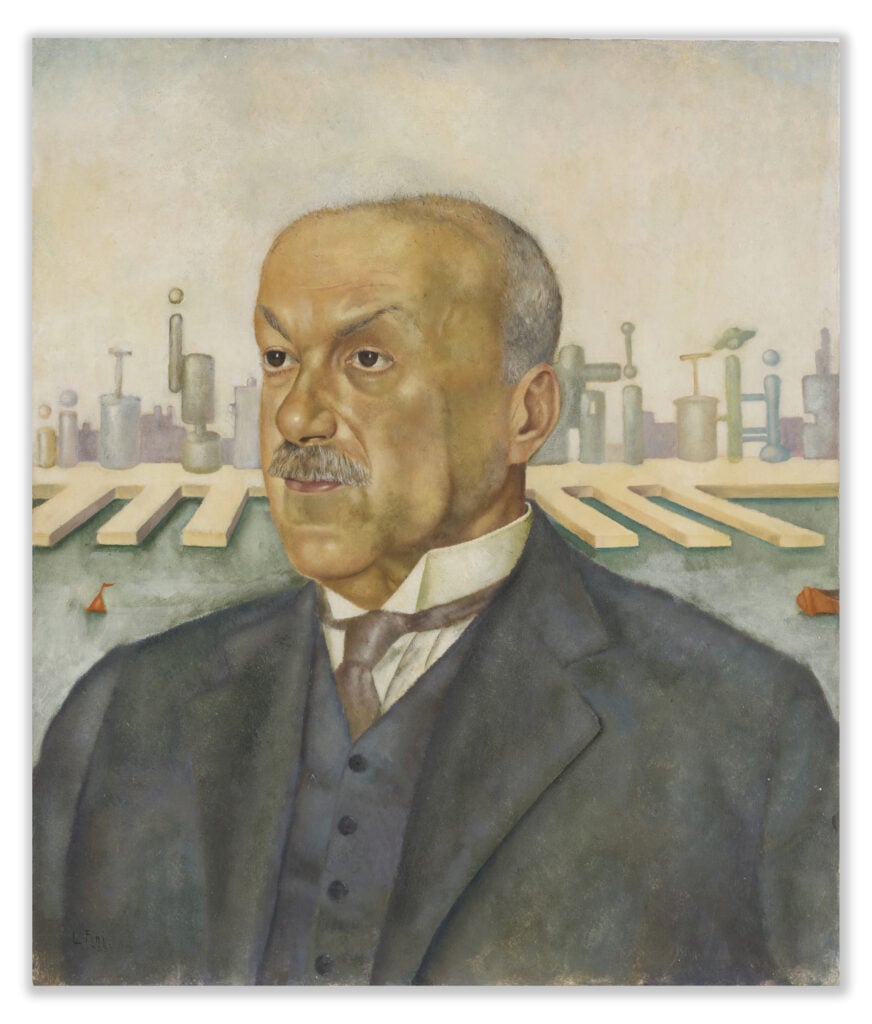 Leonor Fini, Portrait d'Italo Svevo (1928). Courtesy Il Ponte Casa d'Aste
