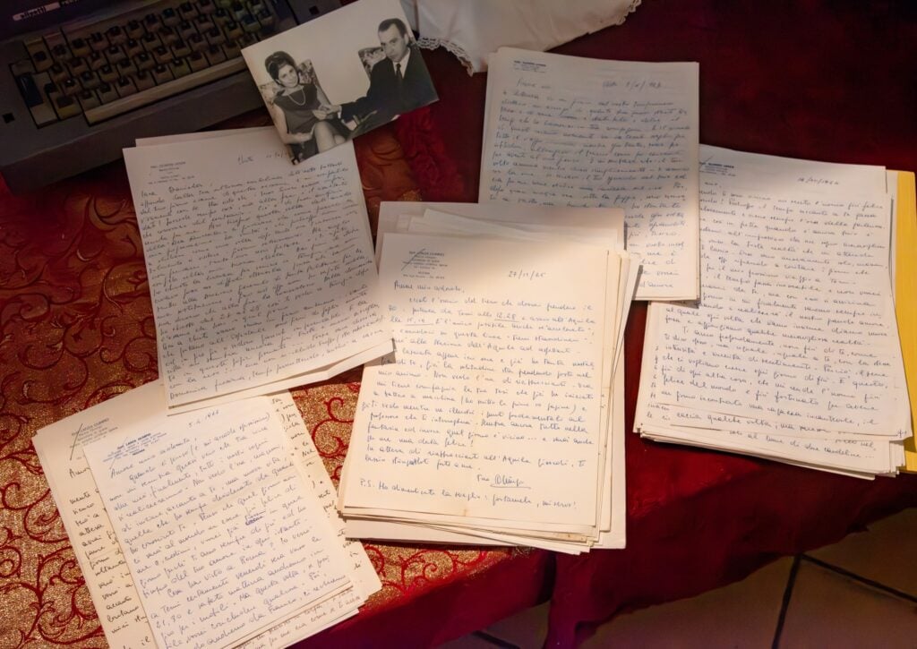 Lettere custodite al Museo della Lettera d'Amore. Crediti Museo della Lettera d'amore