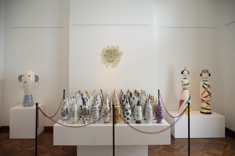 Si pu&ograve; ripercorrere tutta la carriera del mitico designer Alessandro Mendini in questa mostra a Verbania