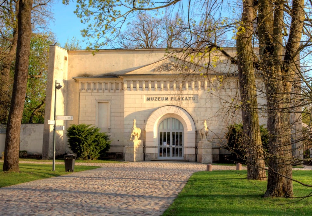 L'ingresso del Museo del Manifesto. Courtesy Poster Museum in Wilanow, Warsaw