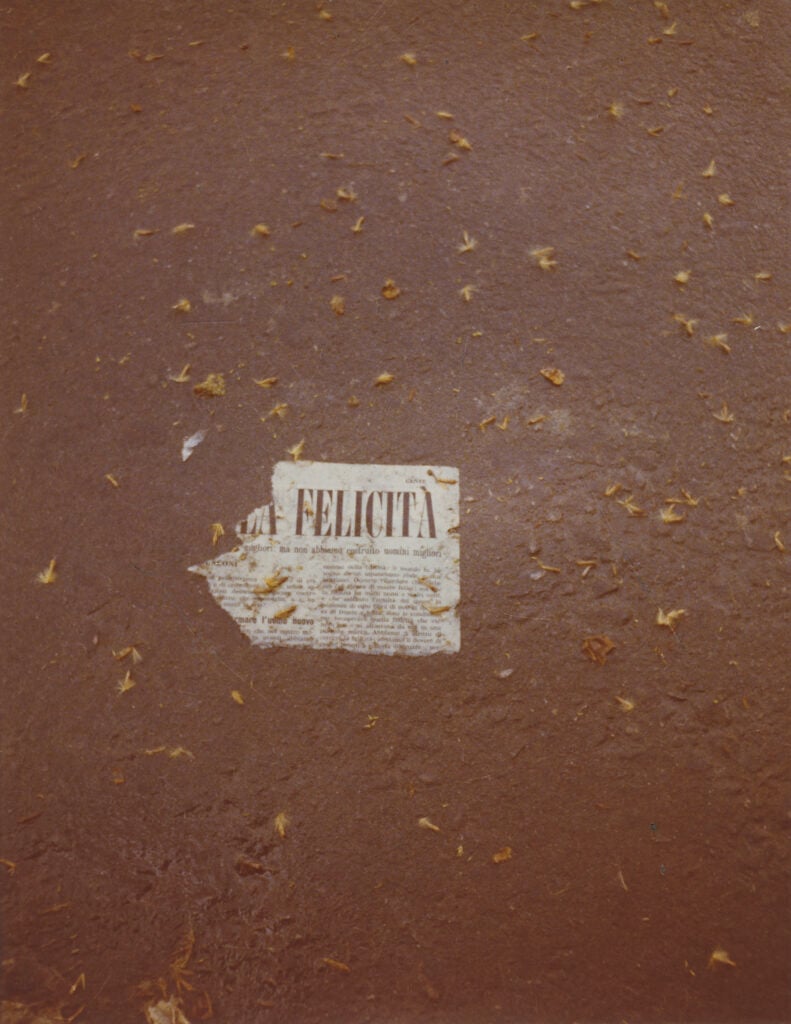 Luigi Ghirri, Modena, 1971, The Estate of Luigi Ghirri. Courtesy Thomas Dane Gallery, Matthew Marks Gallery, New York and Los Angeles, and Mai 36 Galerie, Zurich and Madrid
