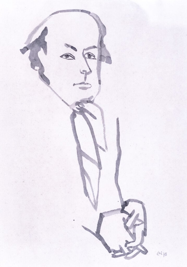 Maria Lai, ritratto di Ermanno Leinardi, 1978