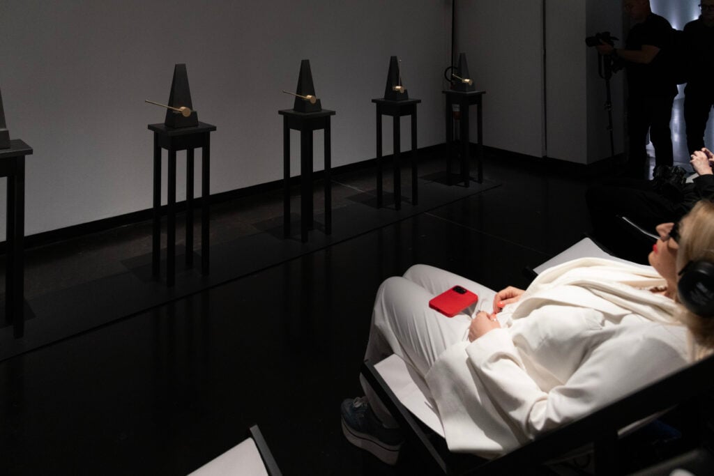 Marina Abramović, Transforming Energy, Gallerie dell'Accademia, Venezia, Installation View, ph Irene Fanizza