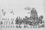 Marinella Senatore, Festa! 2025. Graphite and charcoal on acid-free paper 29.5 x 42 cm. Courtesy Mazzoleni
