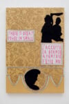 Marinella Senatore, Festa! 2025. Marinella Senatore, The Theatre of Commons, 2025. Embroidery, 80 x 55 cm. Courtesy Mazzoleni