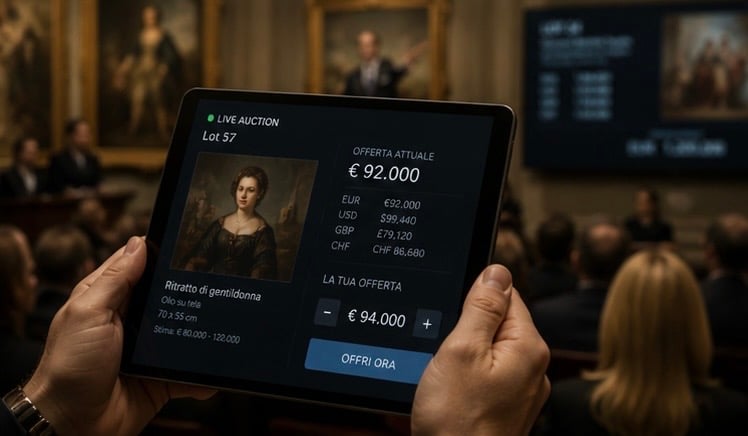 Come cambiano le aste d’arte se online tutto sembra un video game?