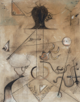 Joan Mir&oacute;, Portrait de Madame K., 1924. Courtesy Christie's Images Ltd.