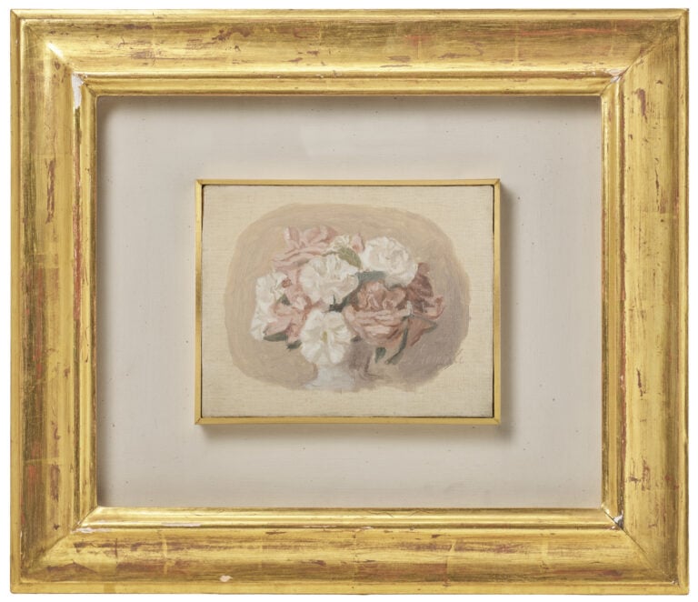 Giorgio Morandi, Fiori (1946). Courtesy Il Ponte Casa d&rsquo;Aste