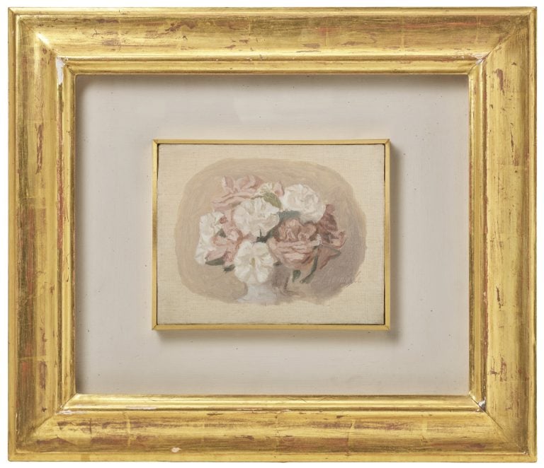 Giorgio Morandi, Fiori, 1946. Courtesy Il Ponte Casa d'Aste