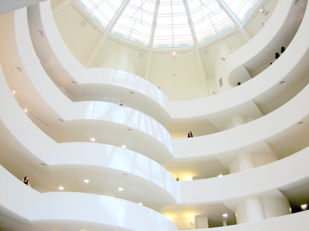 Museo Guggenheim, New York, interno. Photo Matt Olson