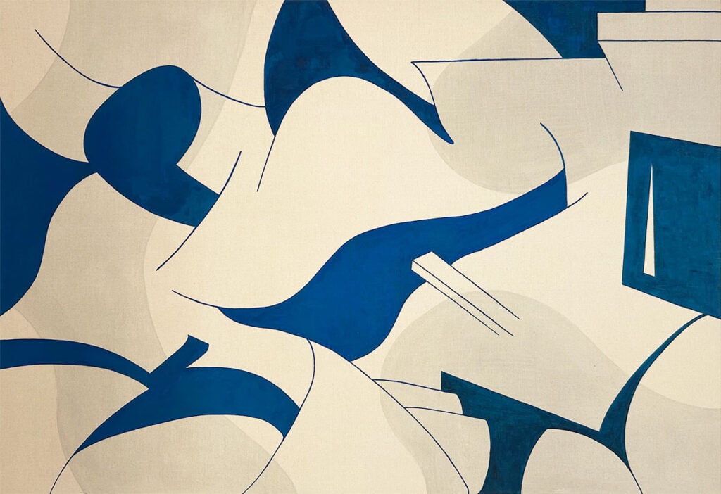 Max Renkel – Blu paintings