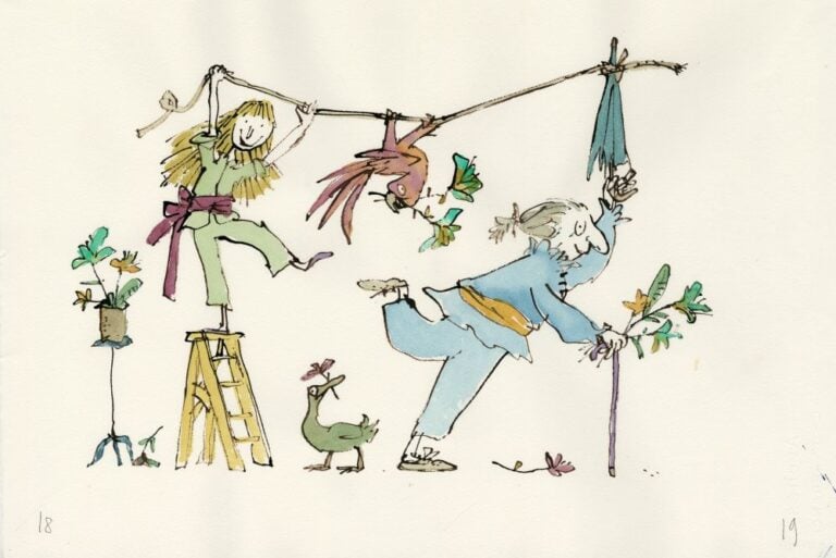 Our Friends in the Circus (2008) low res &copy; Quentin Blake