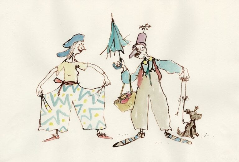 Our Friends in the Circus (2008) low res &copy; Quentin Blake