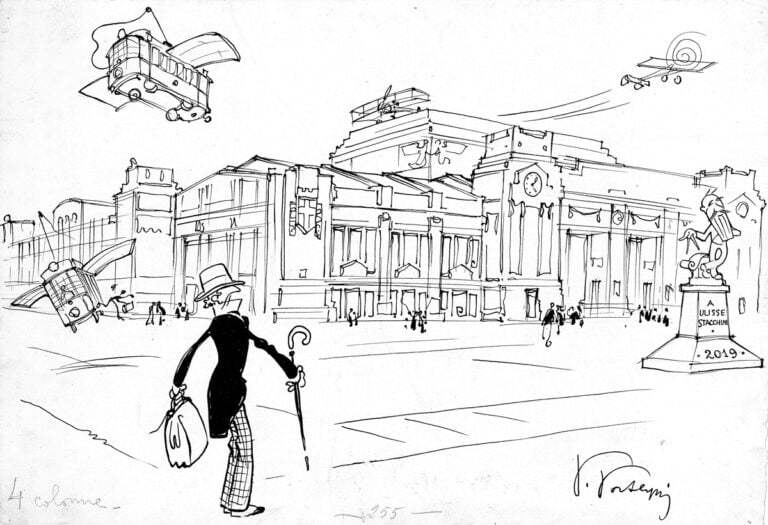 Piero Portaluppi, A Ulisse Stacchini, 1919. Archivio Piero Portaluppi, FAI &ndash; Fondo per l&rsquo;Ambiente Italiano, Milano