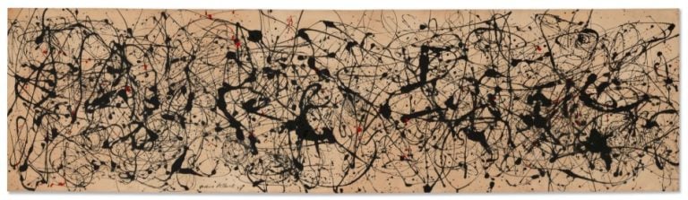 Jackson Pollock, Number 7A, 1948, 1948. Courtesy Christie's Images Ltd.