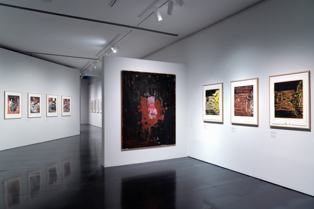 Installation View BASELITZ. AVANTI! (2026), Courtesy Museo Novecento and the artist. Ph Elisa Norcini