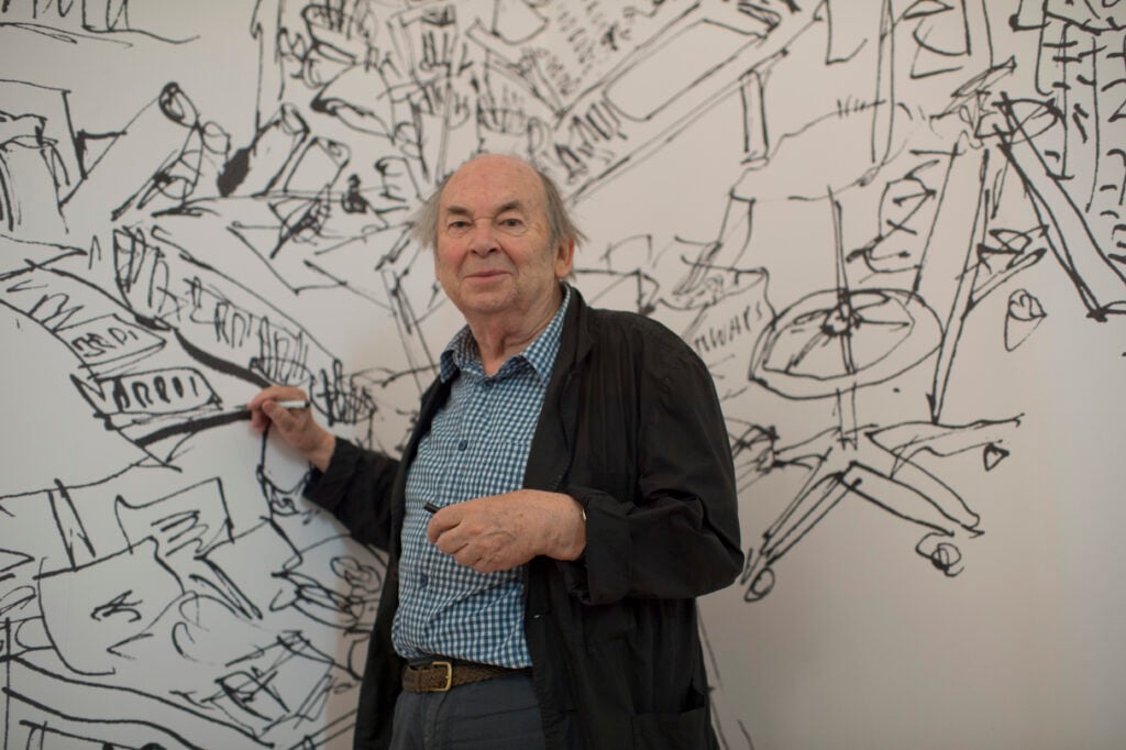 Quentin Blake at House of Illustration &copy; Quentin Blake Centre for Illustration