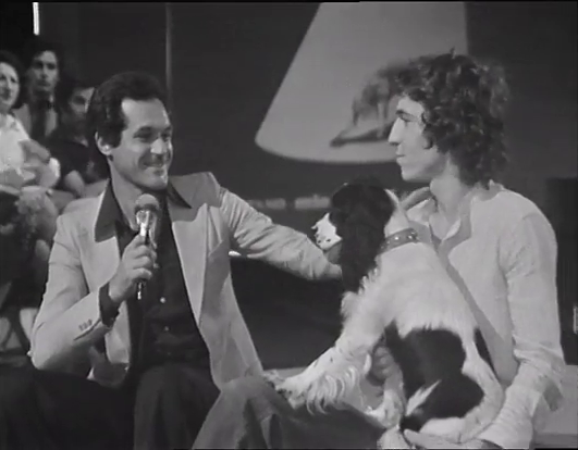 Rino Gaetano ospite di Nino Fuscagni ad "Adesso musica", Rete 1, 1976