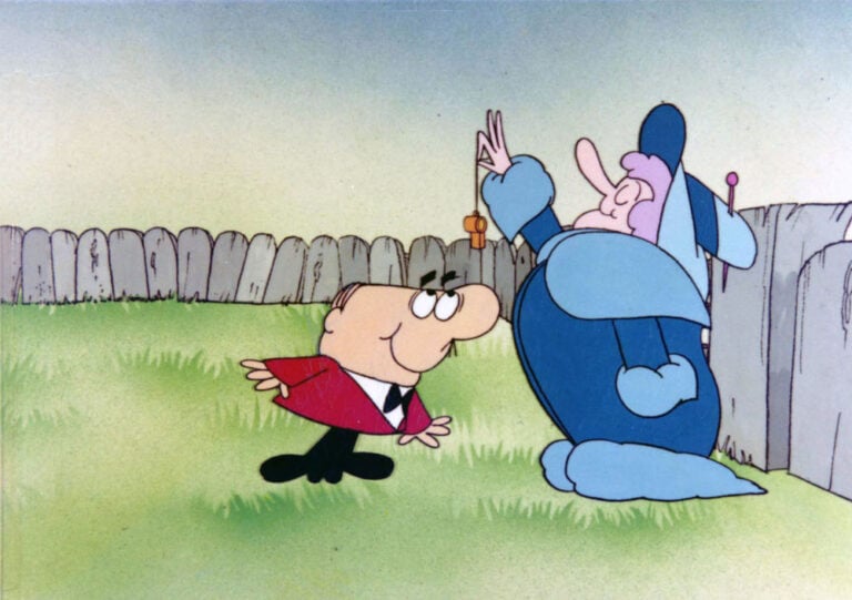 Bruno Bozzetto, Rossi cerca la felicit&agrave;, Courtesy Bruno Bozzetto