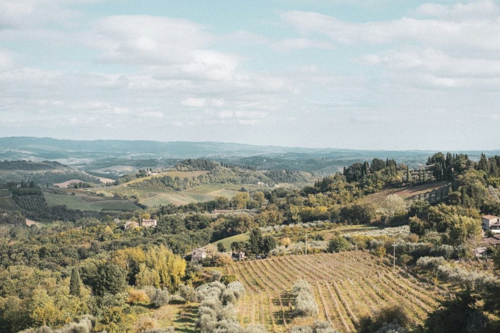 San Gimignano. Photo Jonah Townsley su Unsplash