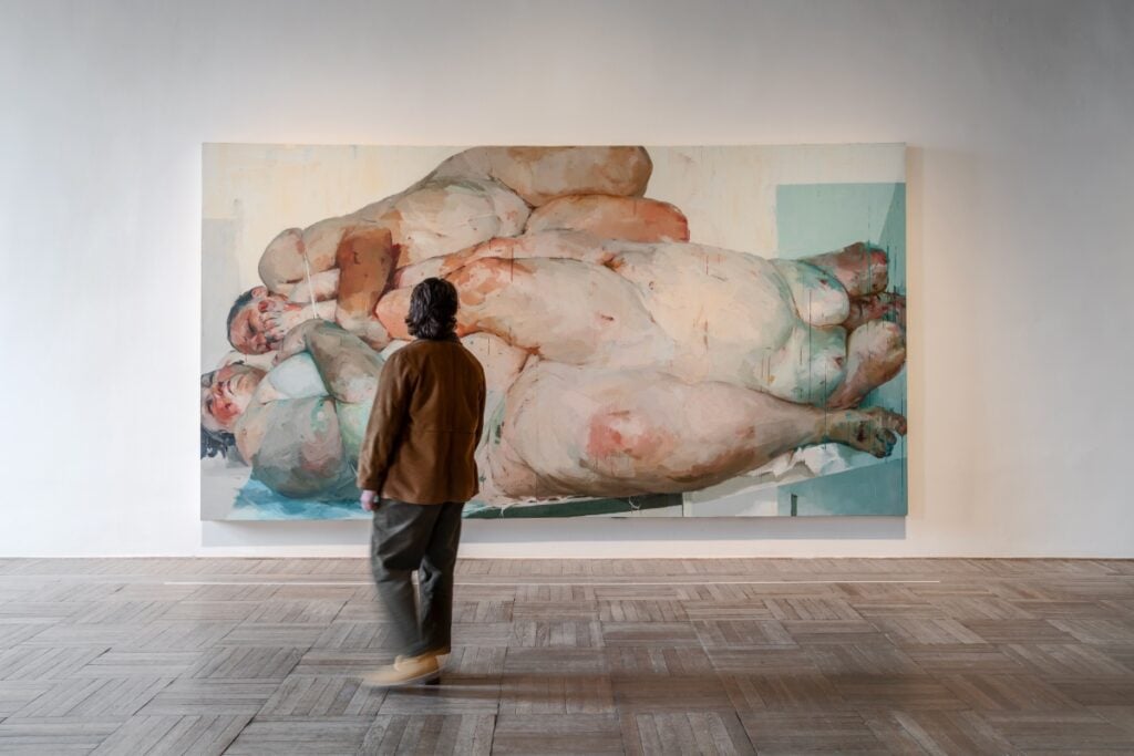 Jenny Saville a Ca&rsquo; Pesaro, Installation view, ph Irene Fanizza