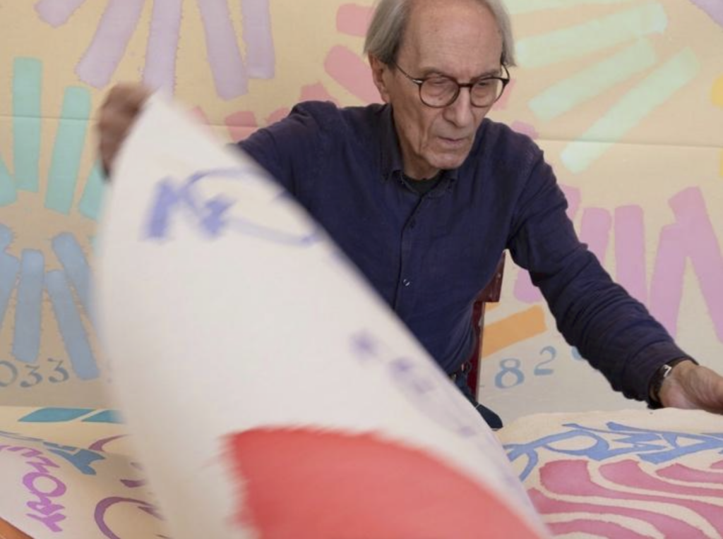I 90 anni del mitico artista italiano Giorgio Griffa. Tutte le mostre per celebrare il compleanno del maestro